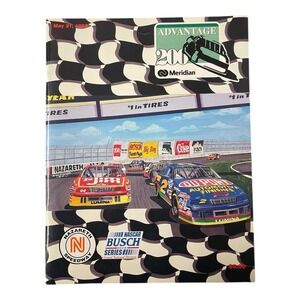 1995 Nazareth Speedway Nascar Busch Series Meridian Advantage 200 Program